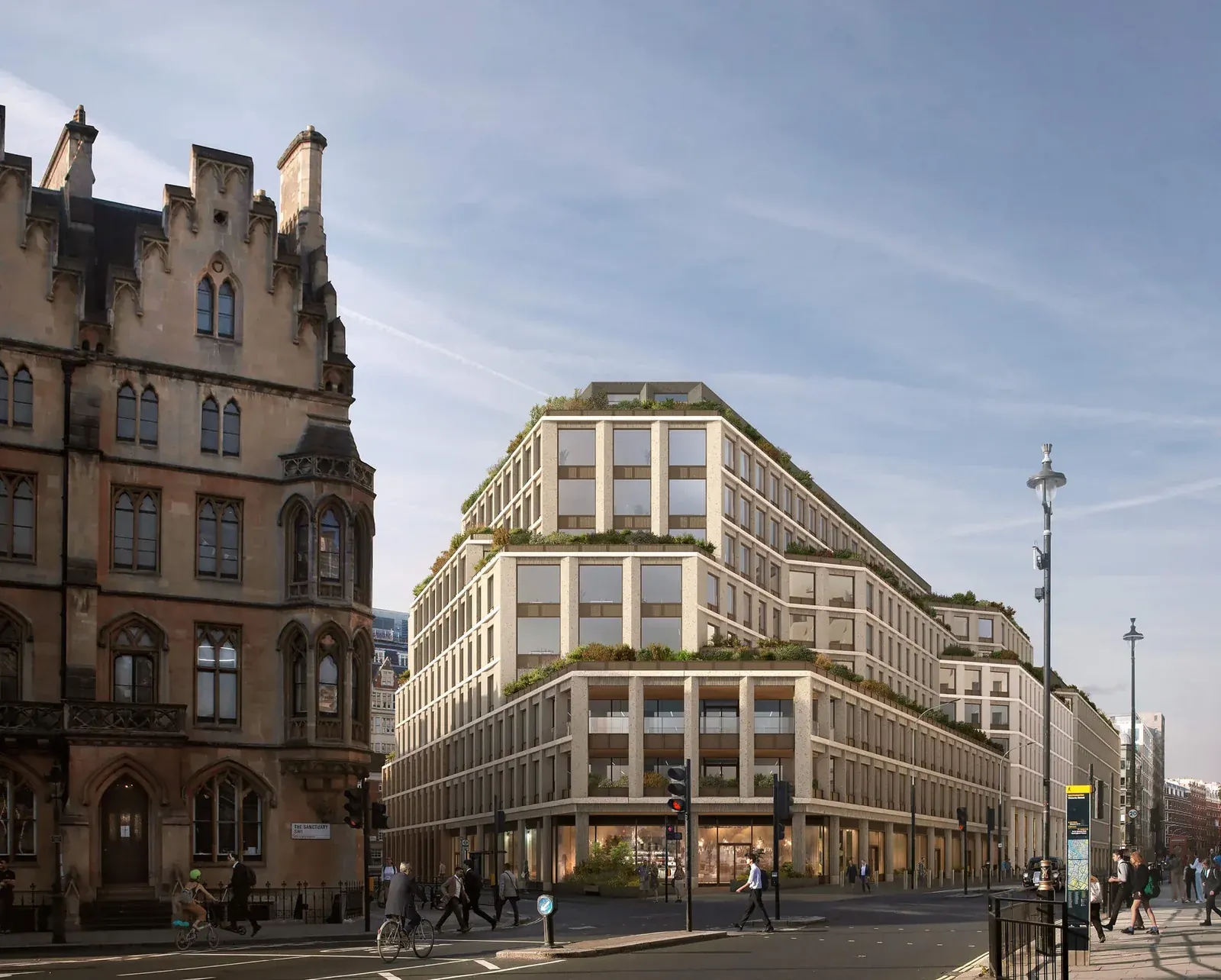 1 Victoria Street · project visualisation