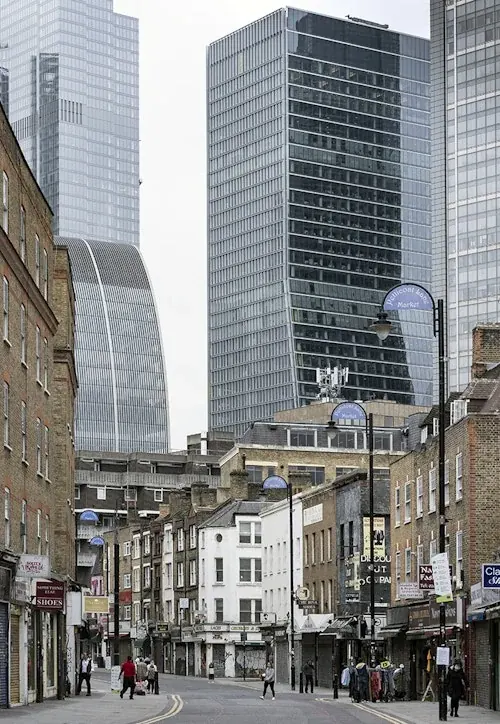 100 Bishopsgate · project photograph