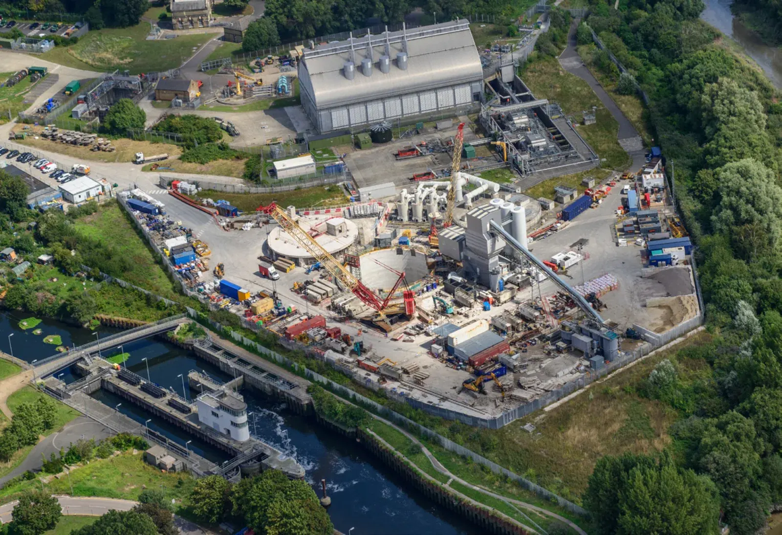 Thames Tideway Tunnel – East section · construction photograph