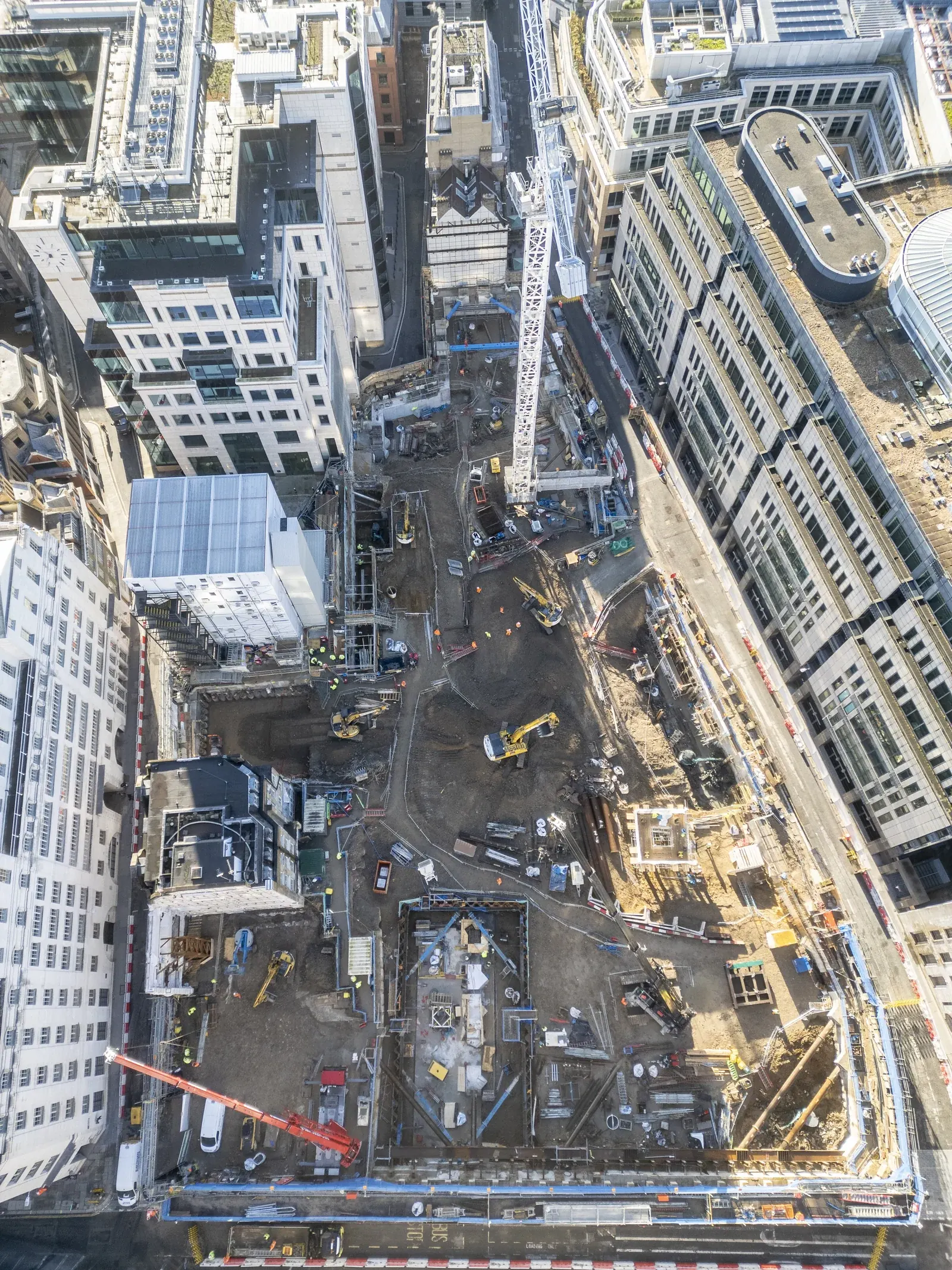 Salisbury Square · construction photograph