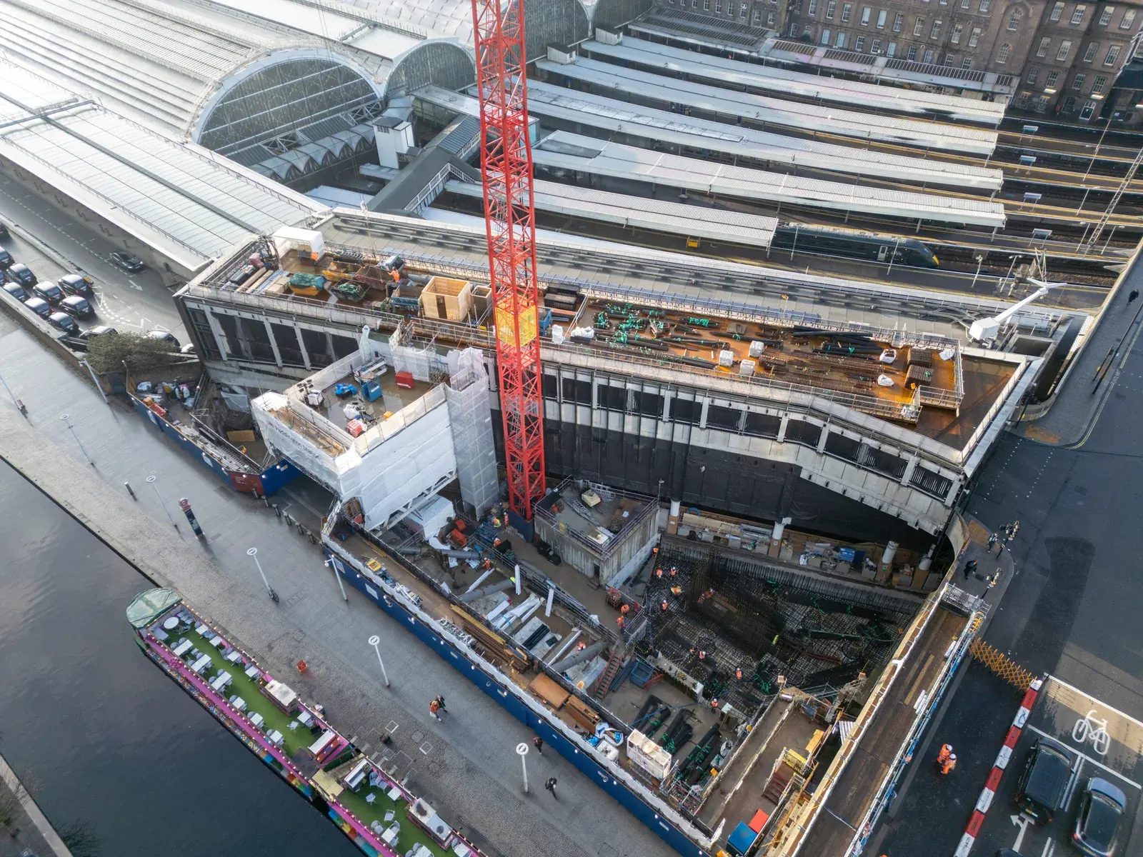 Paddington OSD · construction photograph
