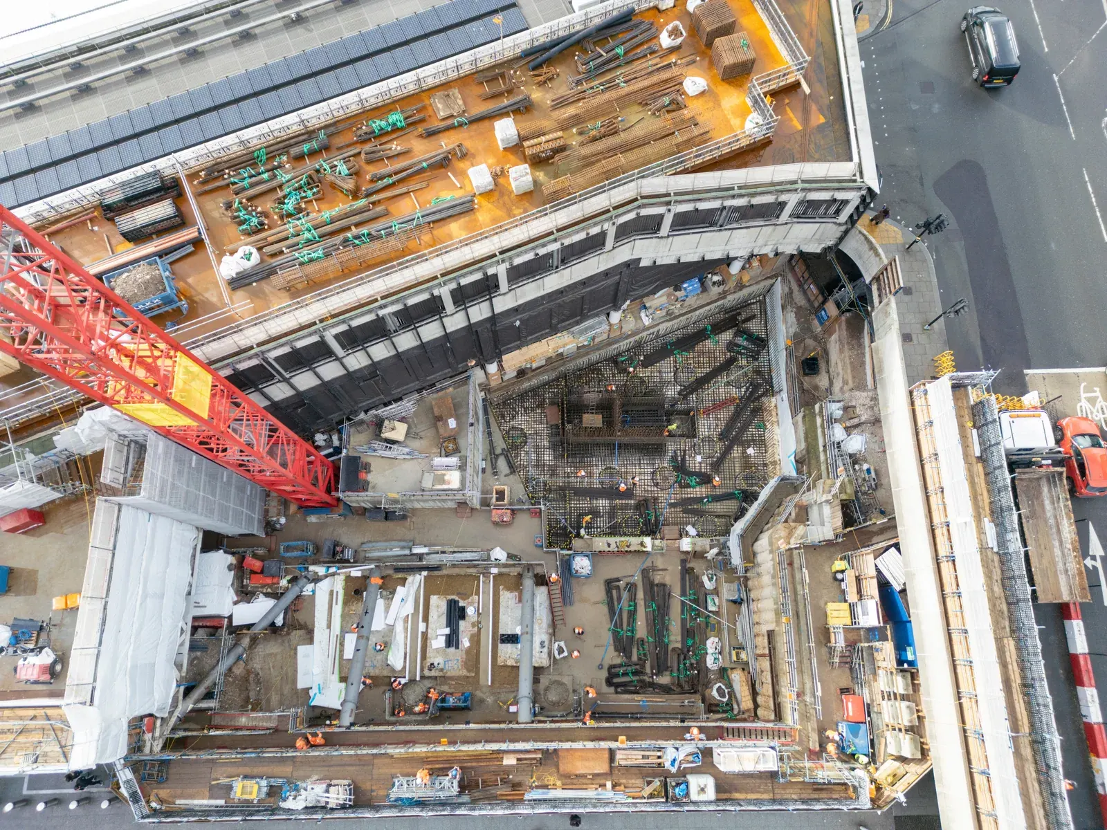 Paddington OSD · construction photograph