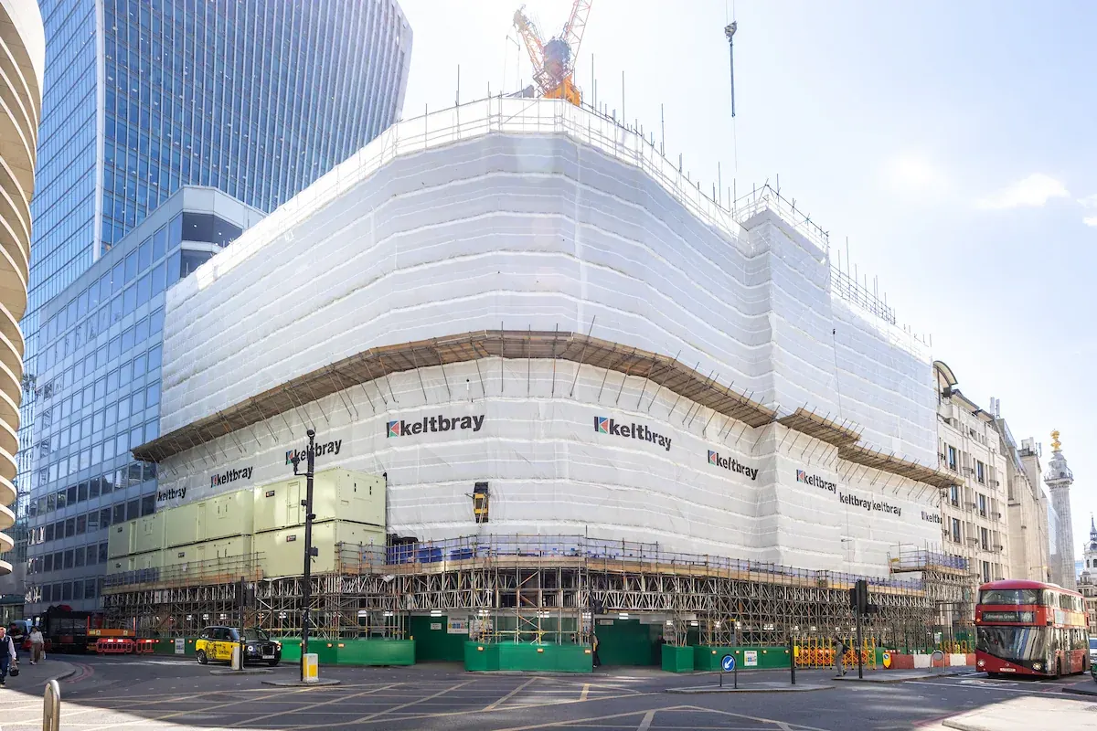 60 Gracechurch Street · construction photograph