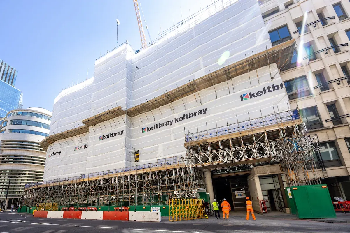 60 Gracechurch Street · construction photograph