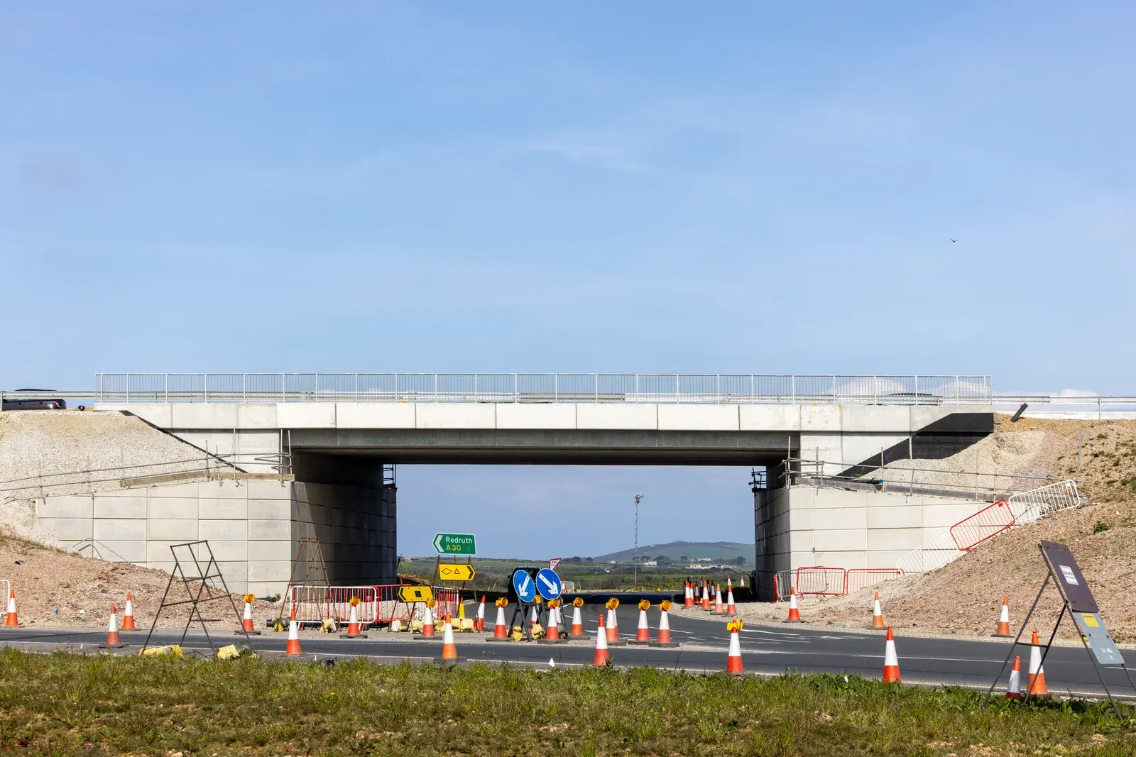 A30 Chiverton to Carland Cross improvement · construction photograph