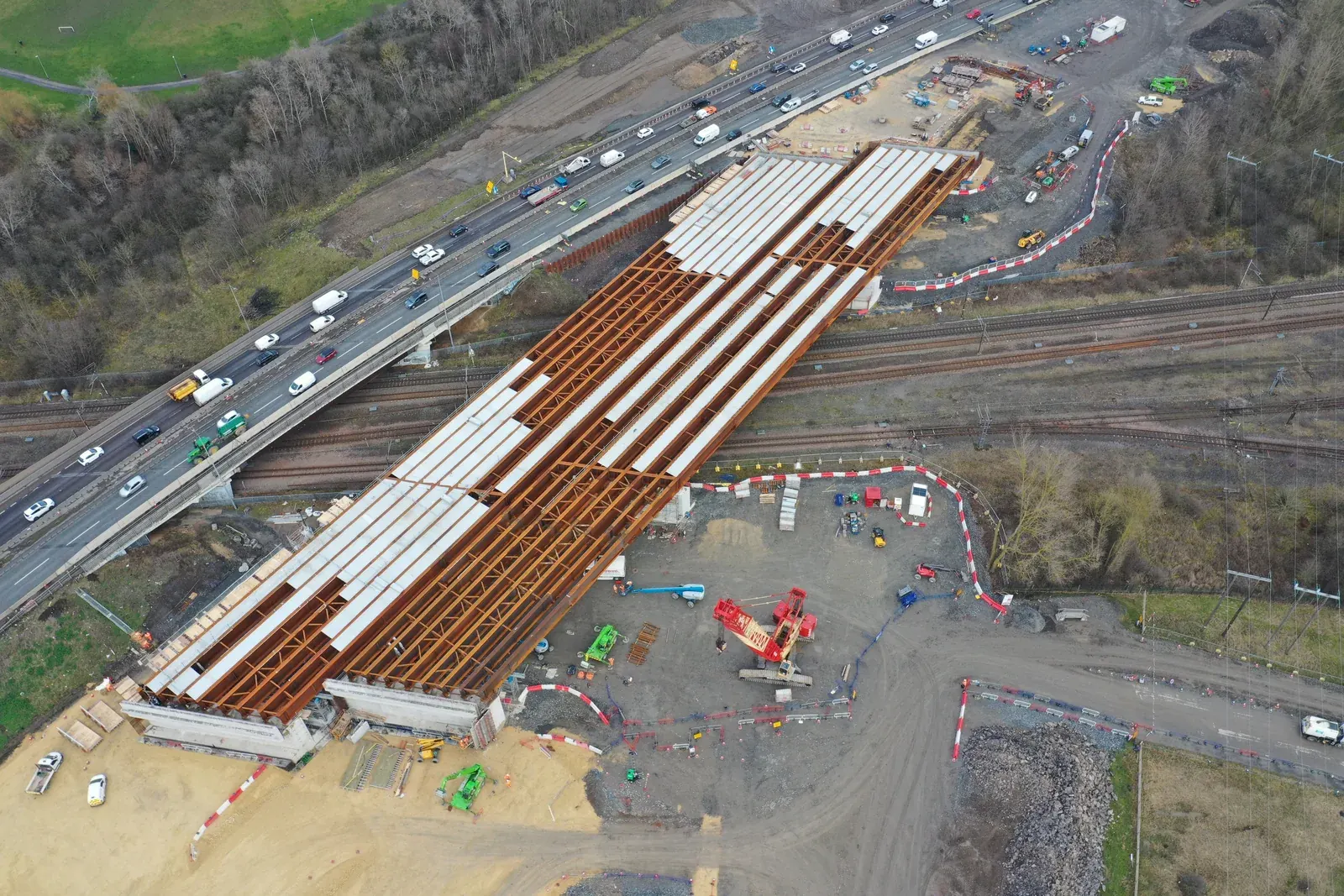 Allerdene Bridge · construction photograph