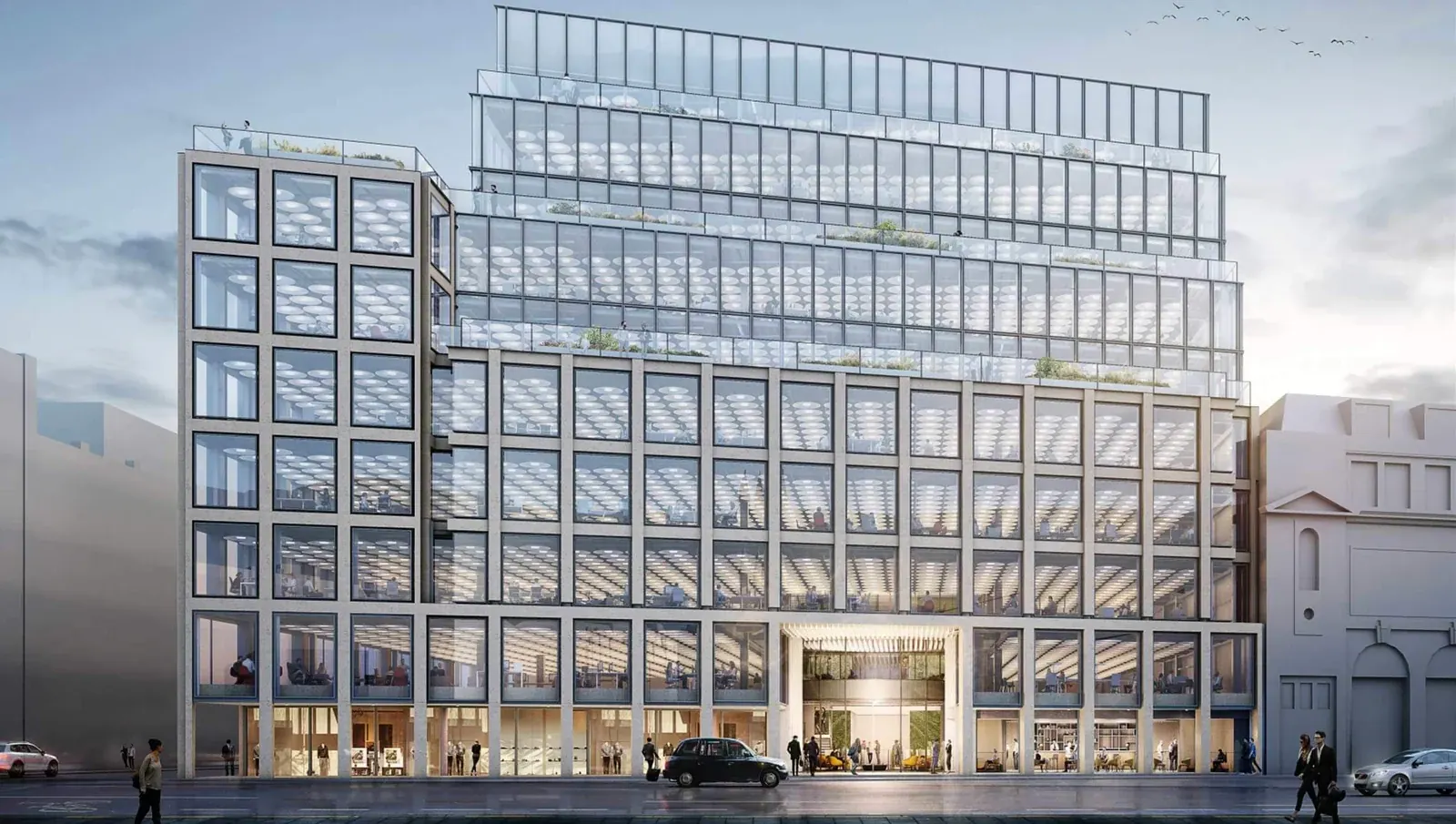 The JJ Mack Building · project visualisation