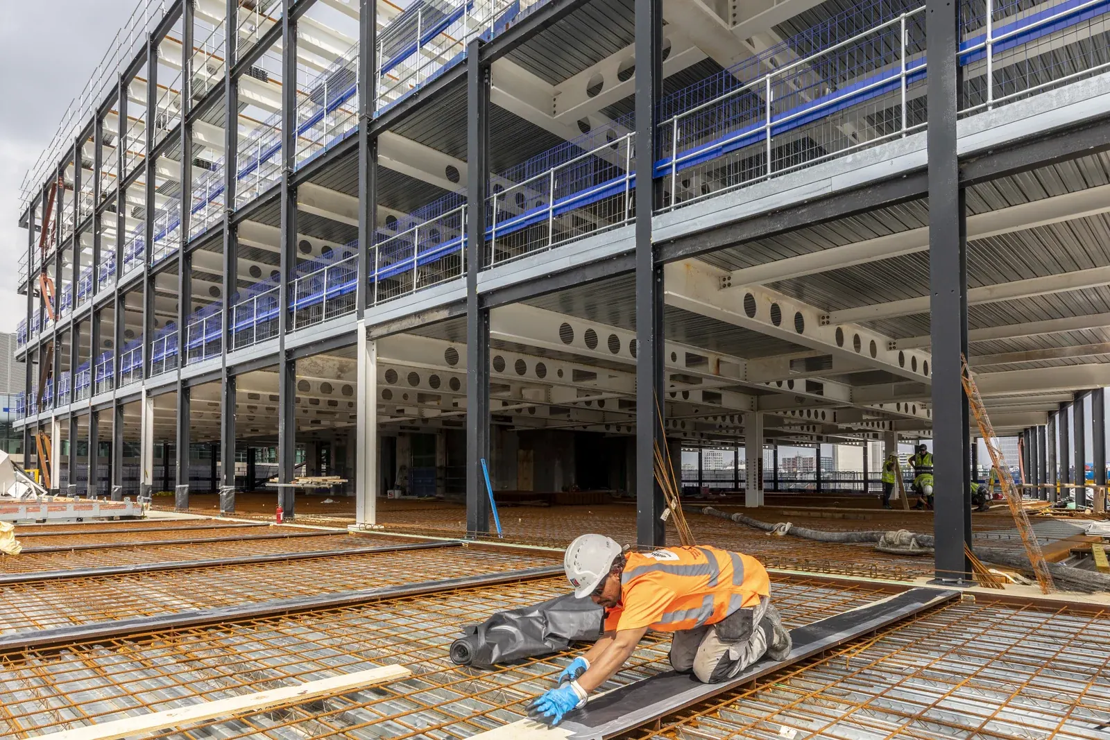 The JJ Mack Building · construction photograph