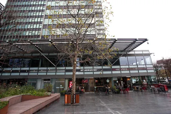 Euston Tower · construction photograph