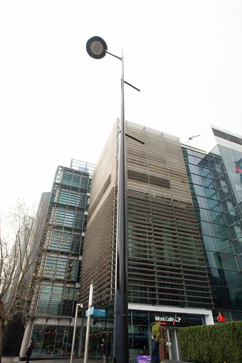 Euston Tower · construction photograph