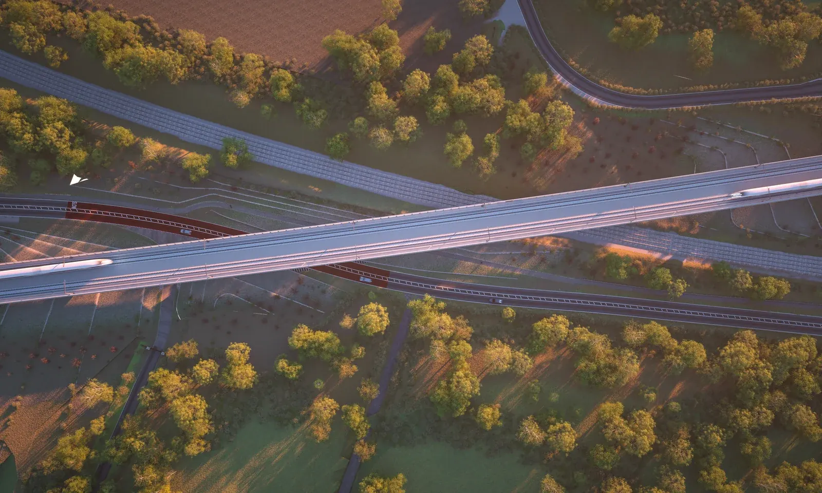 HS2 C2 & C3 · project visualisation