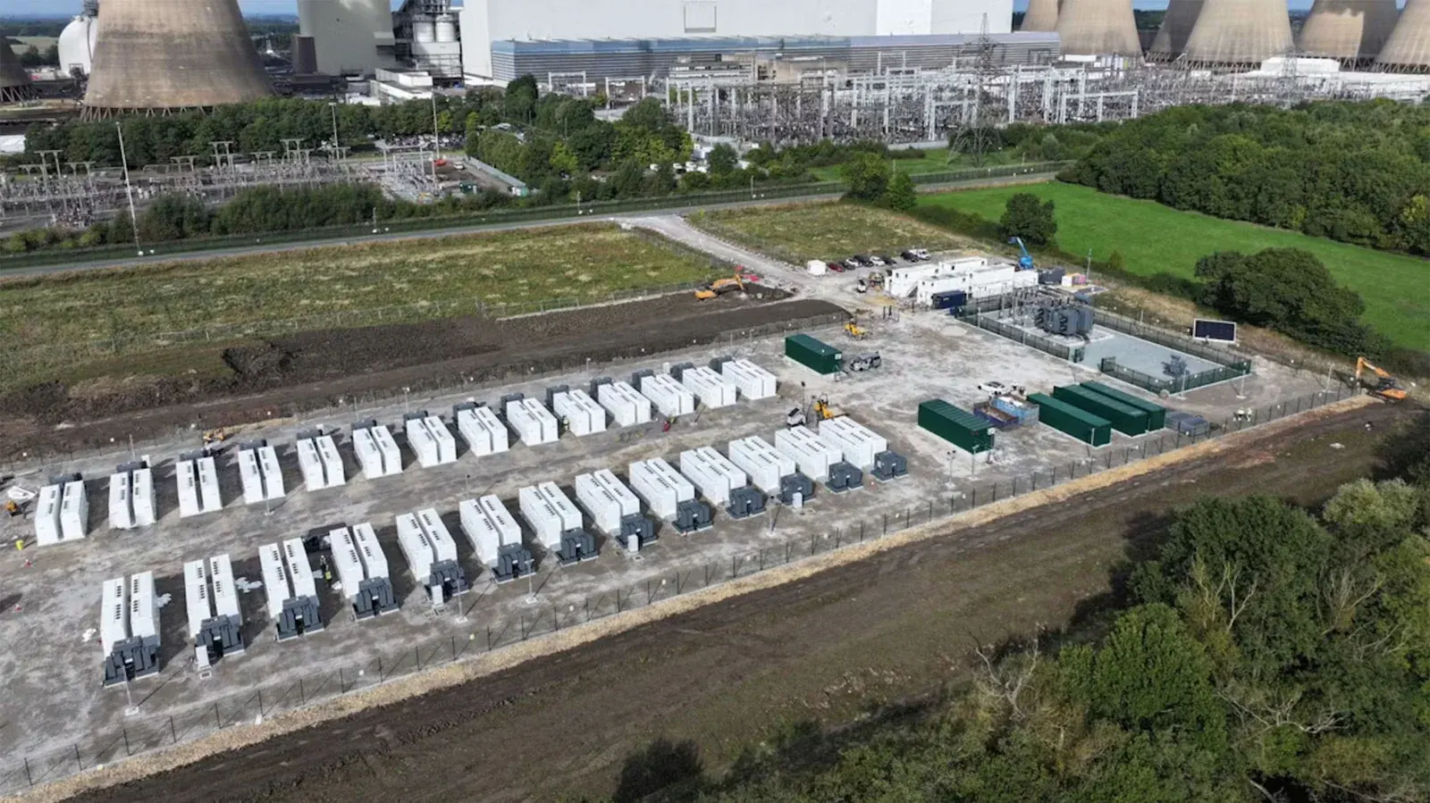 Lakeside Battery Storage · project photograph