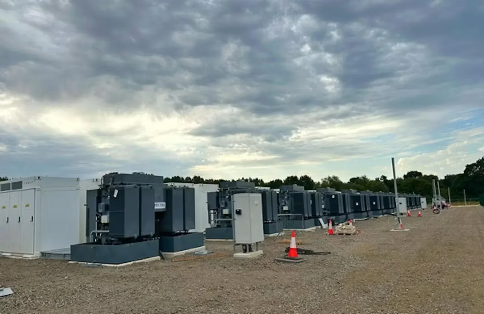 Lakeside Battery Storage · project photograph