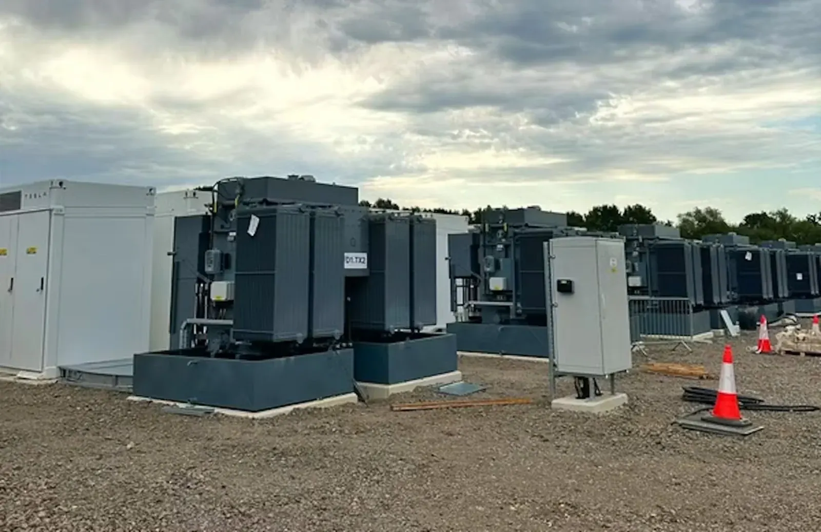 Lakeside Battery Storage · project photograph
