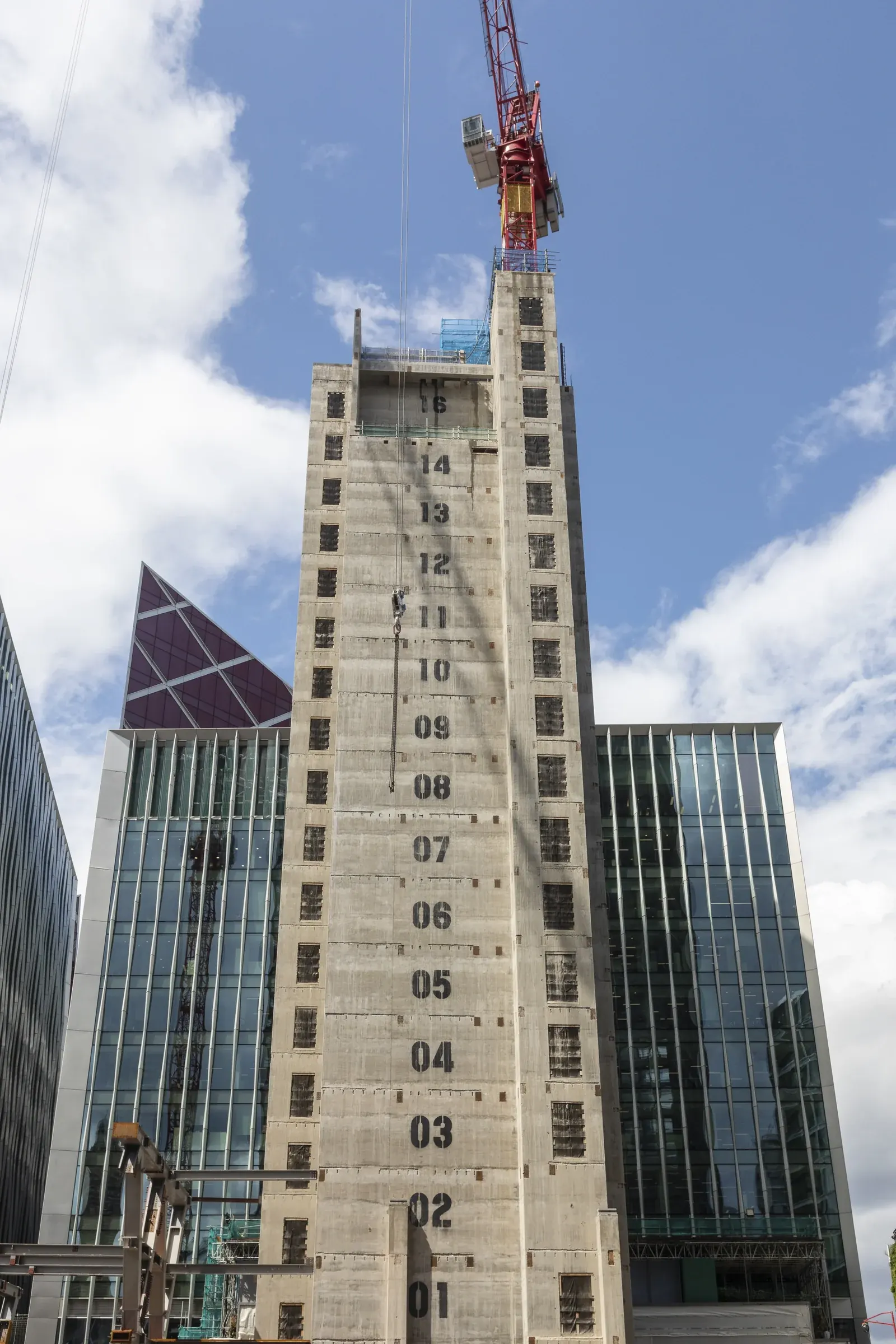 Nova East · construction photograph