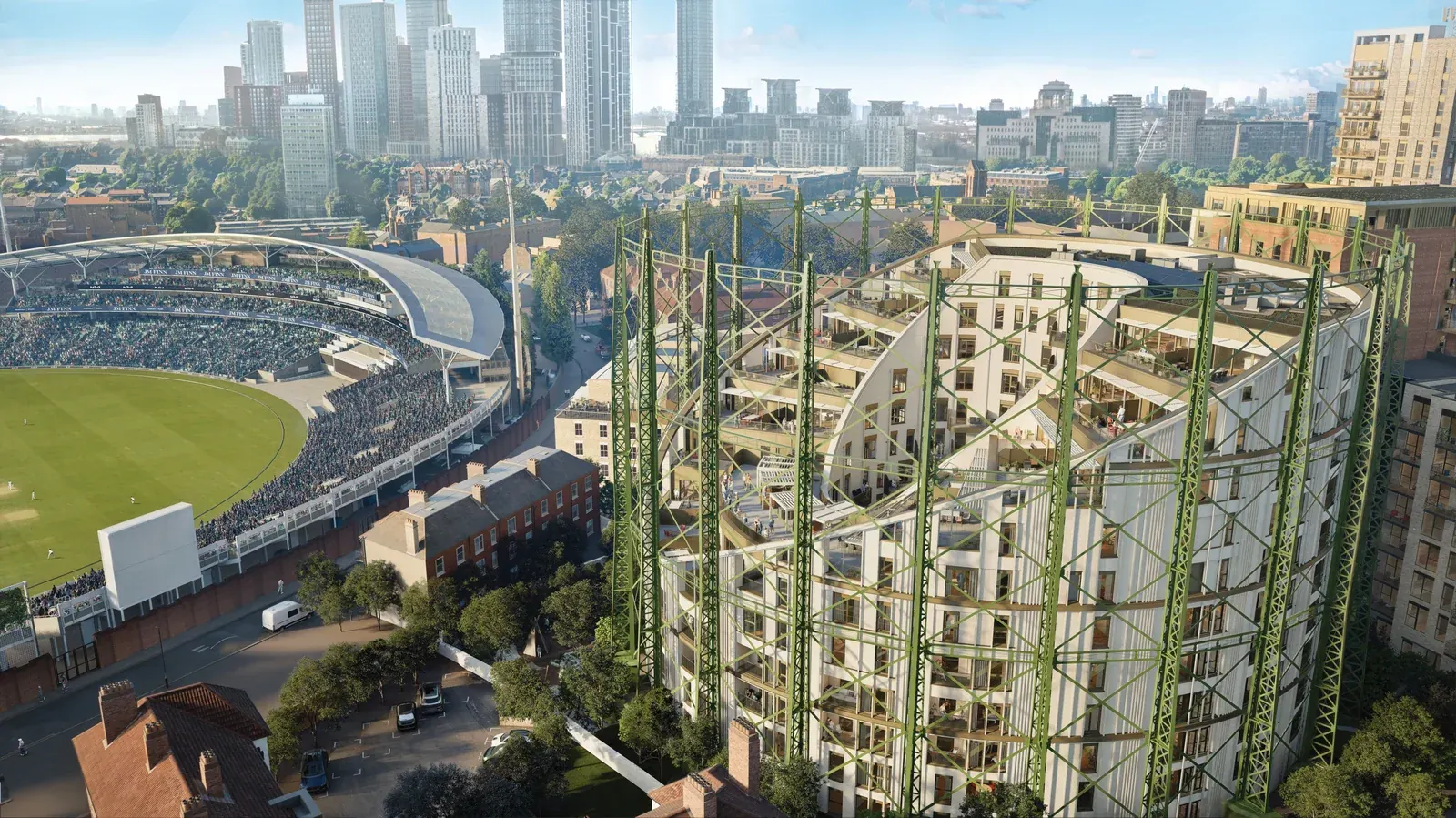 Oval Gasholder · project visualisation