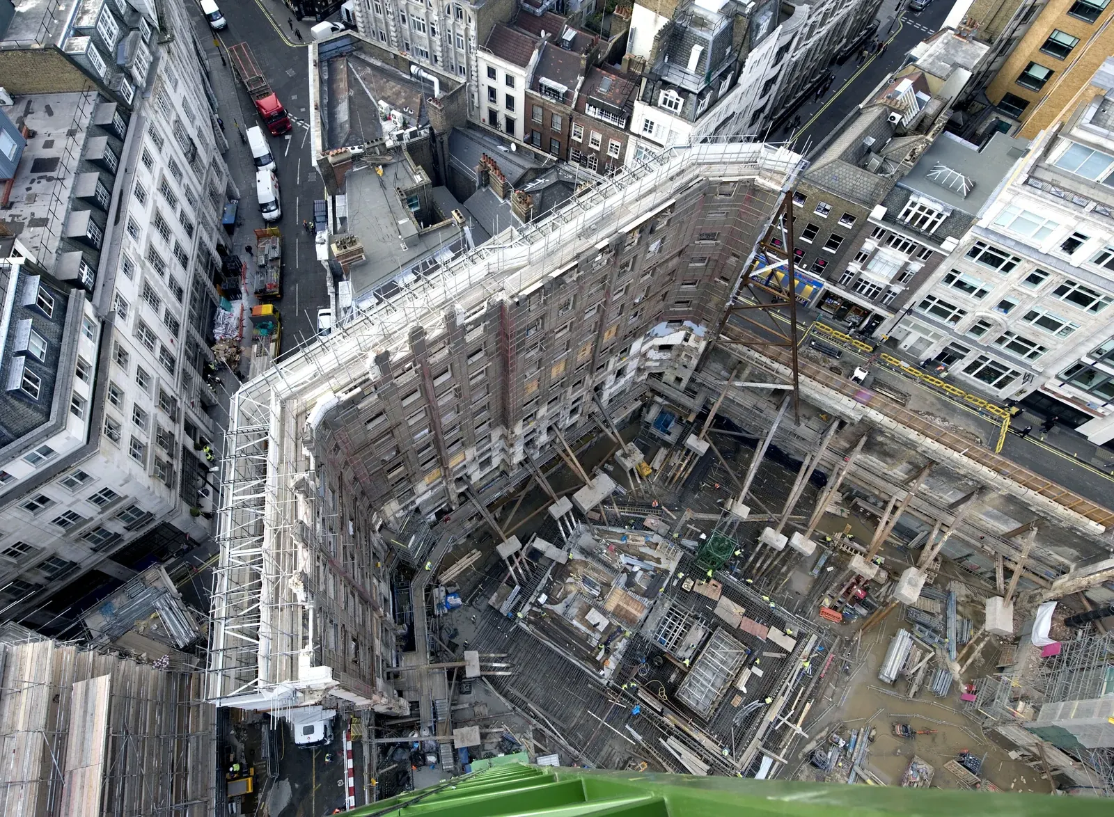 Quadrant 3 Regent Street · construction photograph