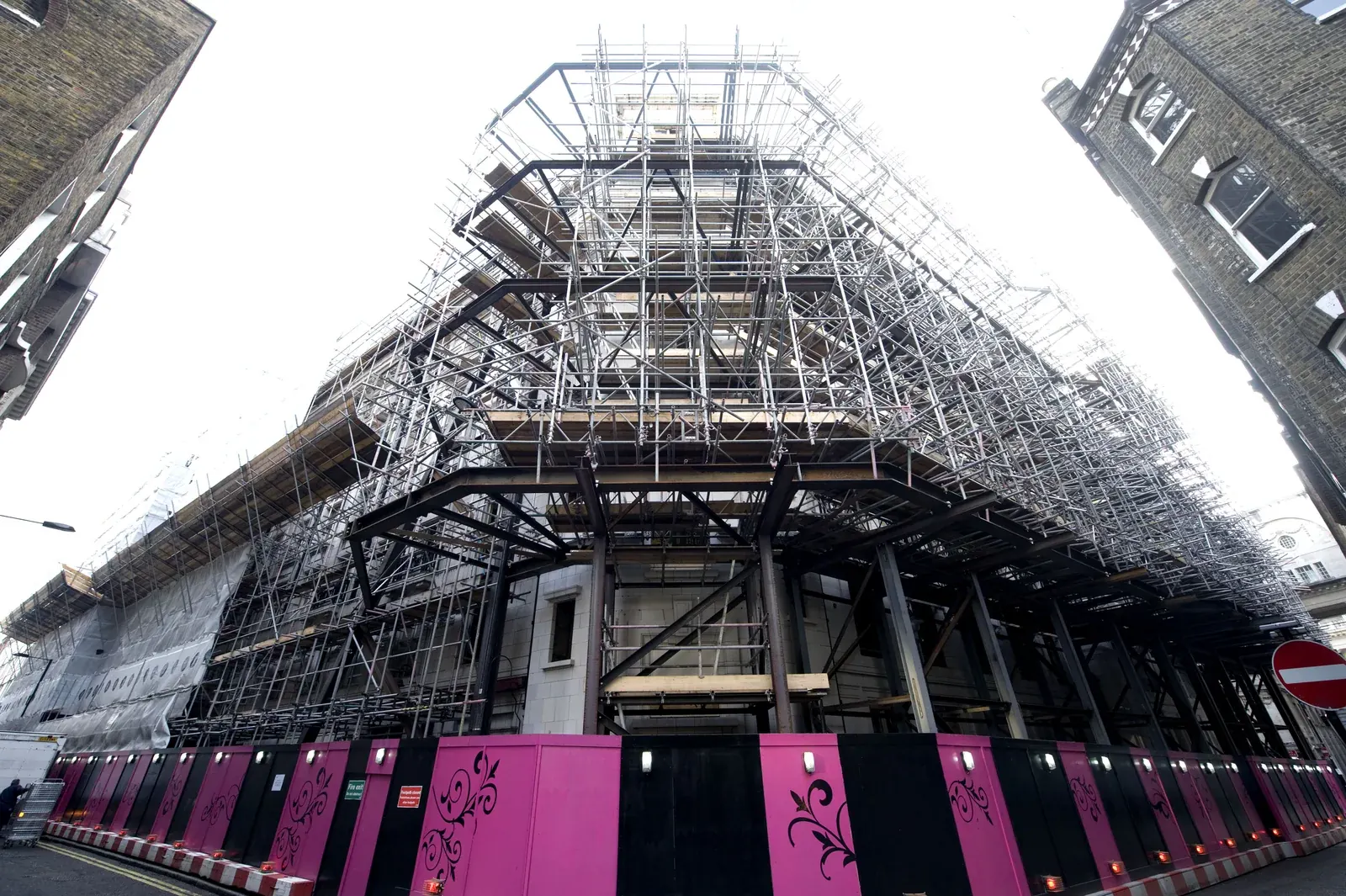 Quadrant 3 Regent Street · construction photograph