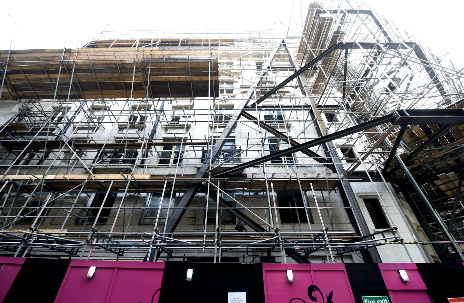 Quadrant 3 Regent Street · construction photograph
