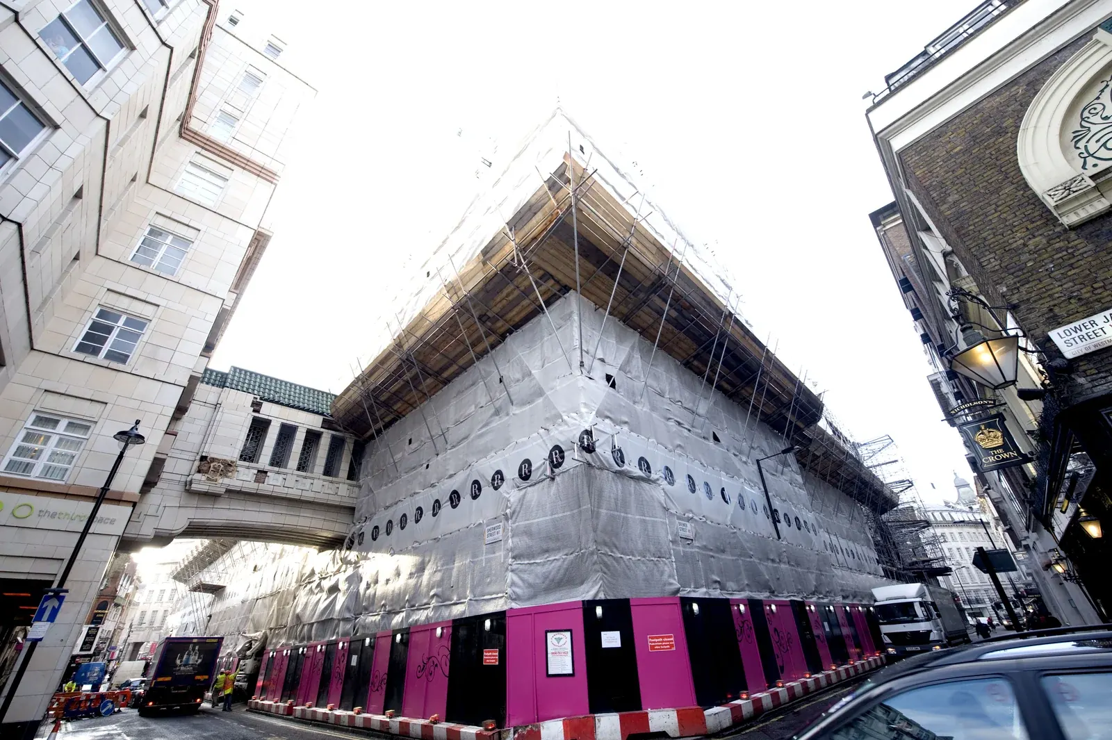 Quadrant 3 Regent Street · construction photograph