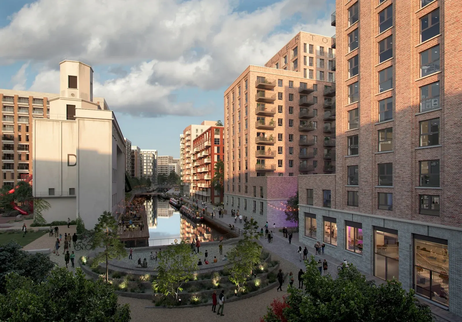 Silvertown - Dock infill · project visualisation