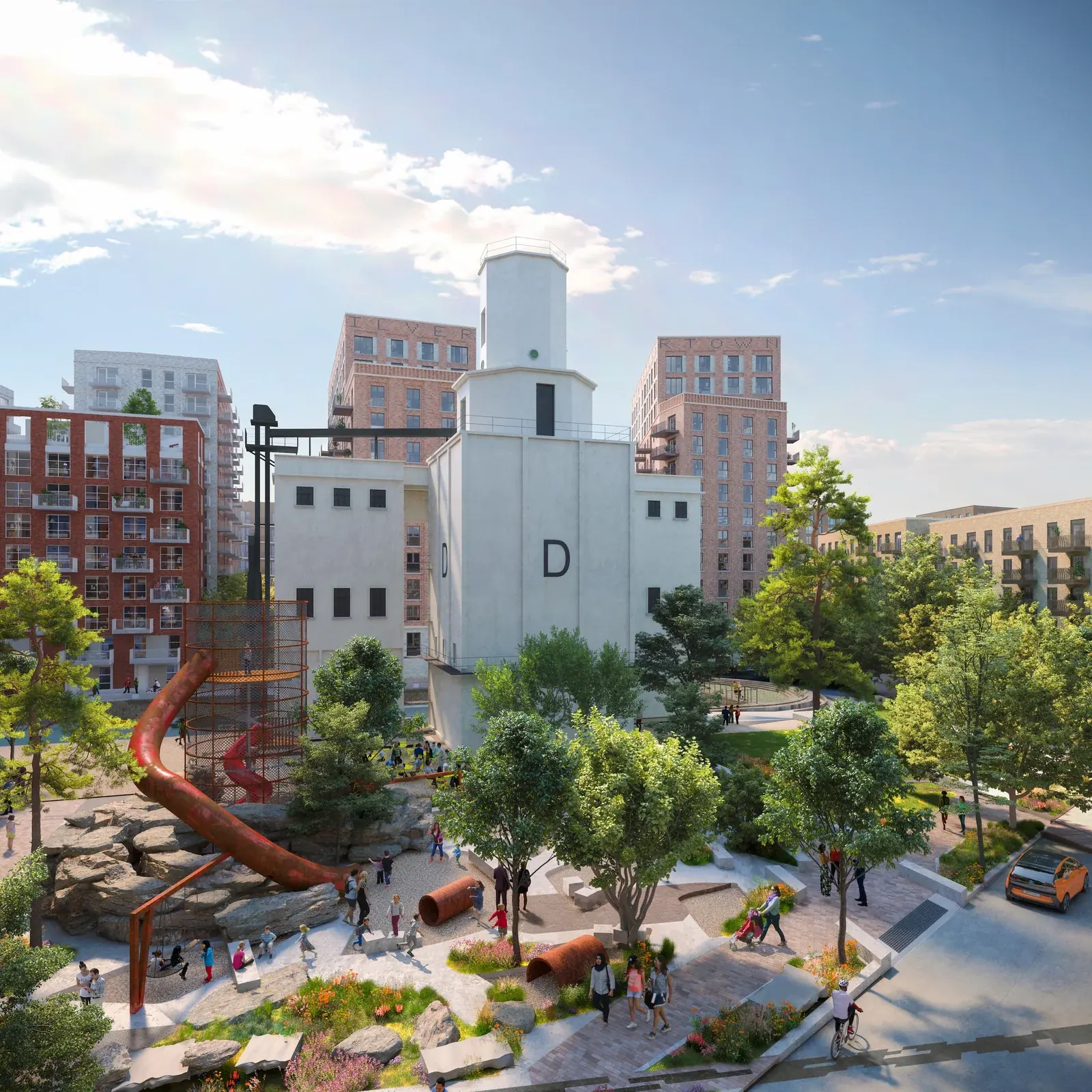Silvertown - Dock infill · project visualisation