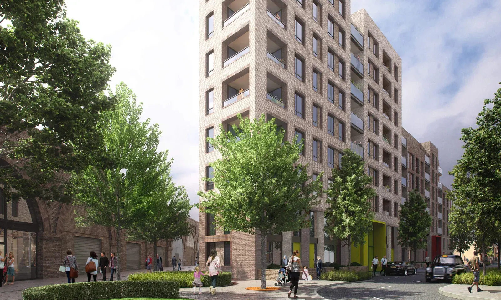 The Bermondsey Project · project visualisation