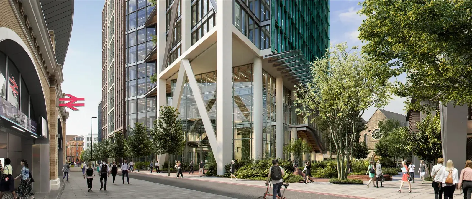EDGE London Bridge · project visualisation